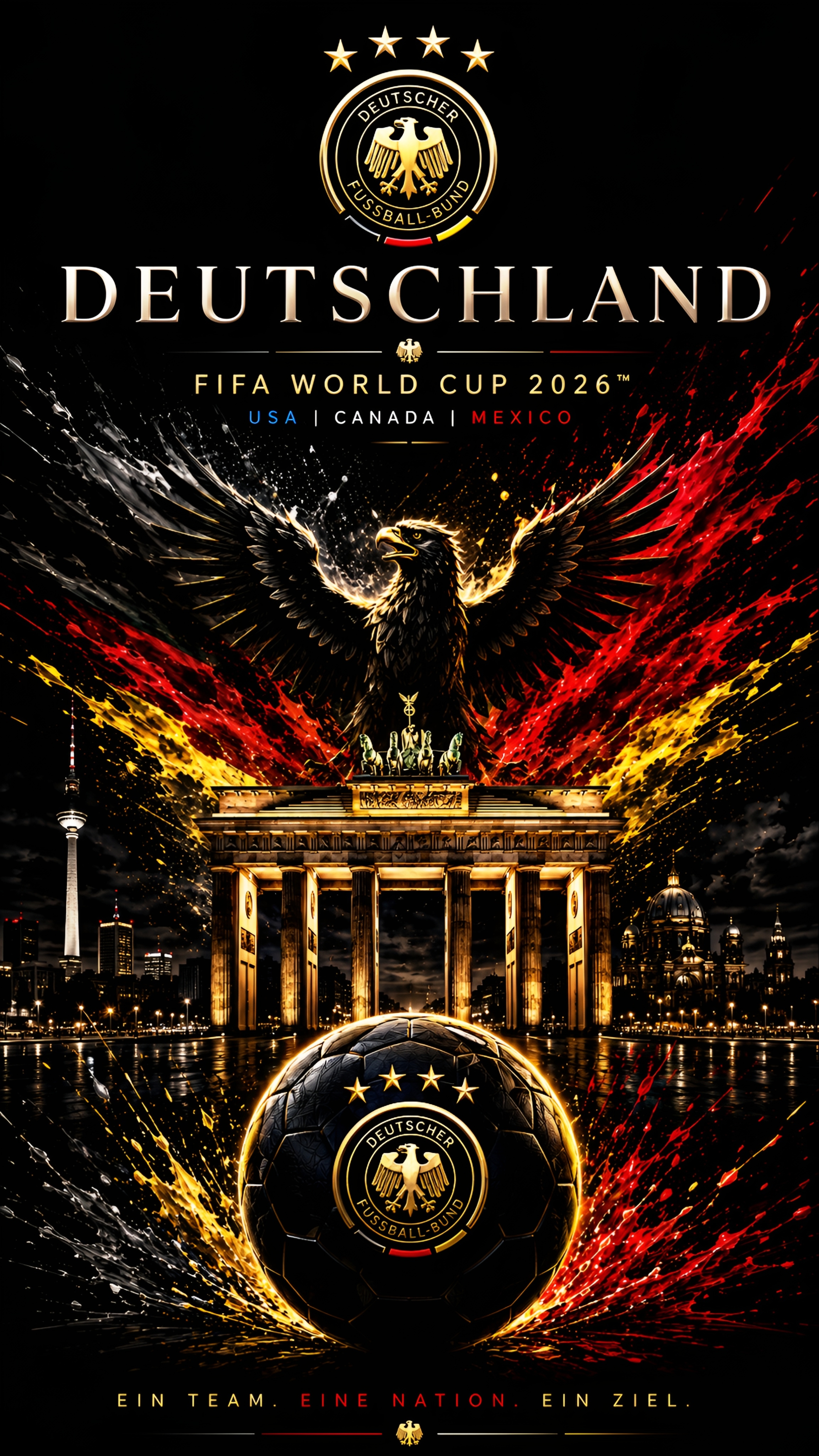Deutschland – Ein Team. Eine Nation. Ein Ziel.